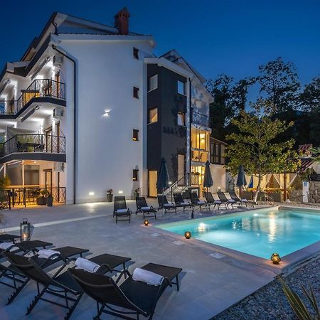 Villa Adriatic, Apartment Rebecca With Heated Swimming Pool, Sew View, Childrens Playground Icici Bagian luar foto