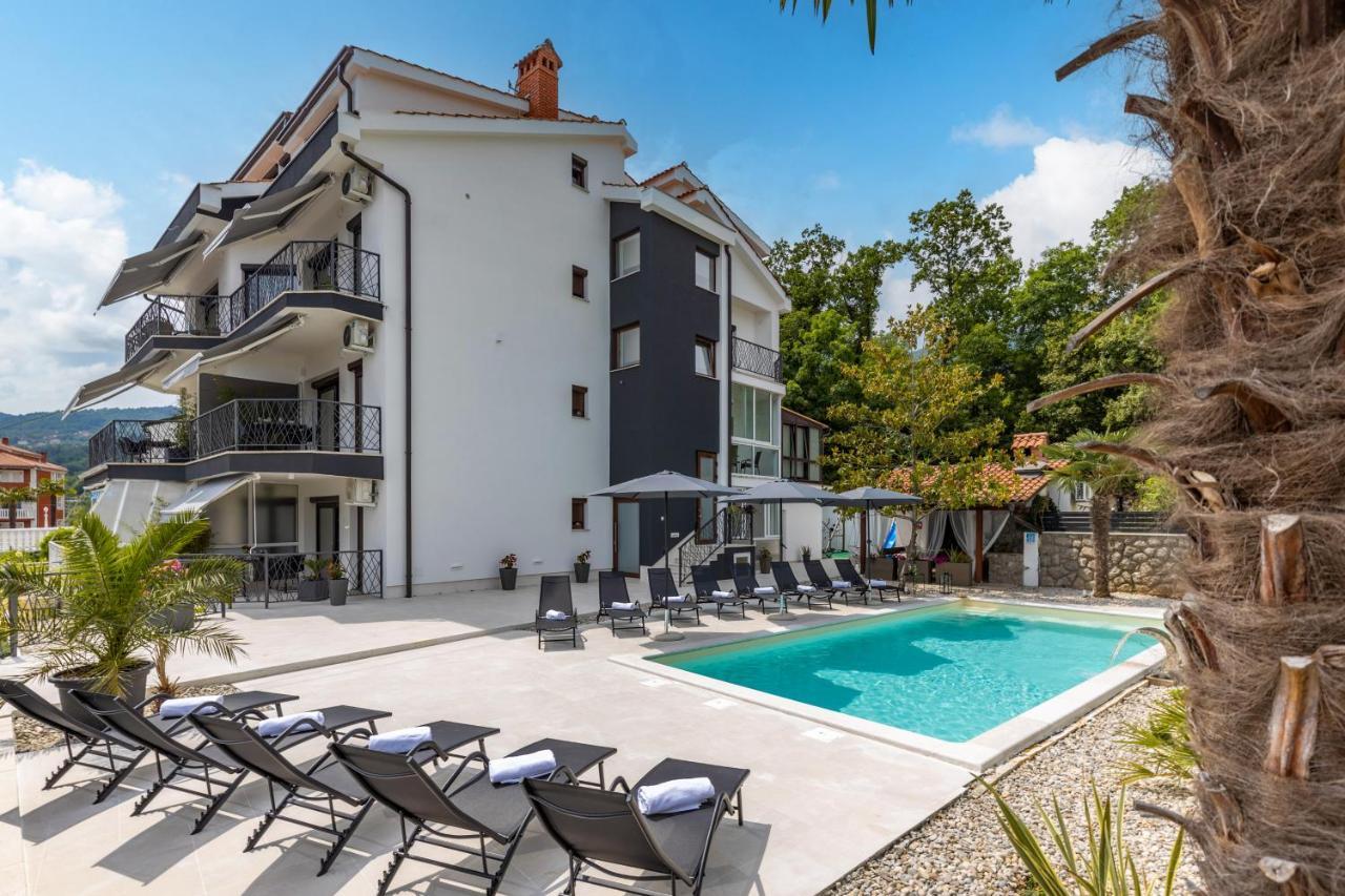 Villa Adriatic, Apartment Rebecca With Heated Swimming Pool, Sew View, Childrens Playground Icici Bagian luar foto