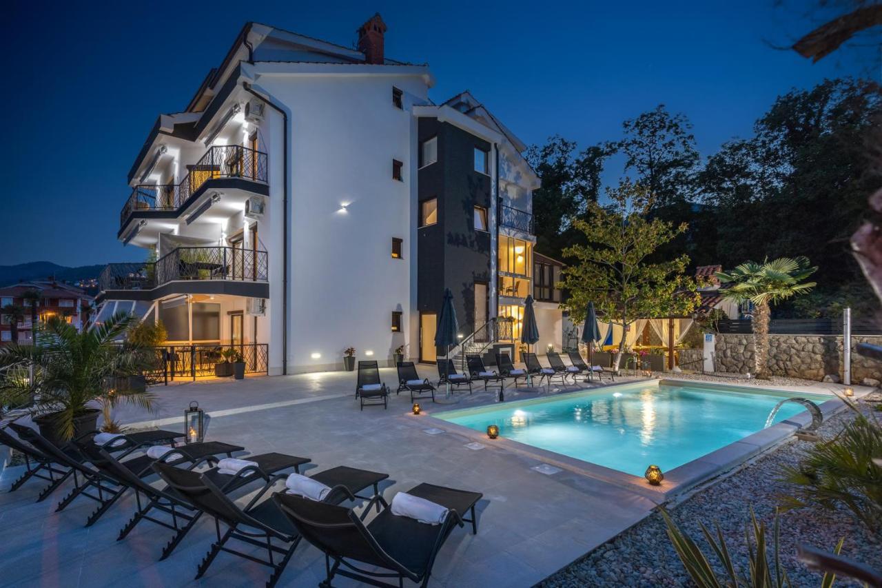 Villa Adriatic, Apartment Rebecca With Heated Swimming Pool, Sew View, Childrens Playground Icici Bagian luar foto