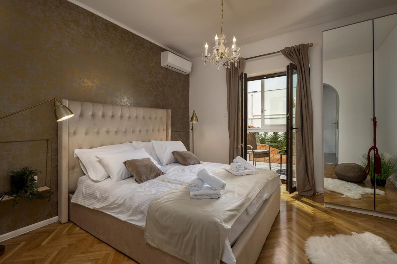 Villa Adriatic, Apartment Rebecca With Heated Swimming Pool, Sew View, Childrens Playground Icici Bagian luar foto
