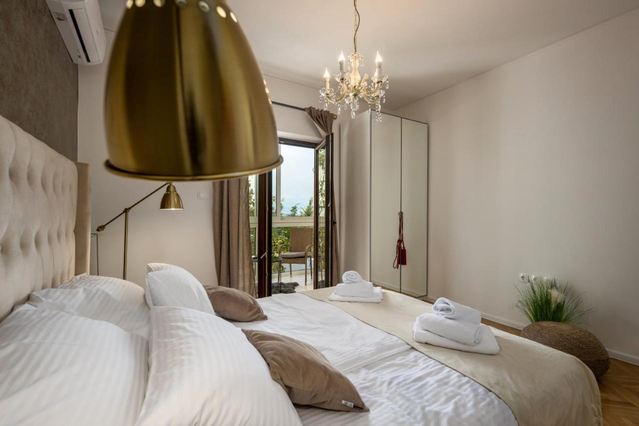 Villa Adriatic, Apartment Rebecca With Heated Swimming Pool, Sew View, Childrens Playground Icici Bagian luar foto