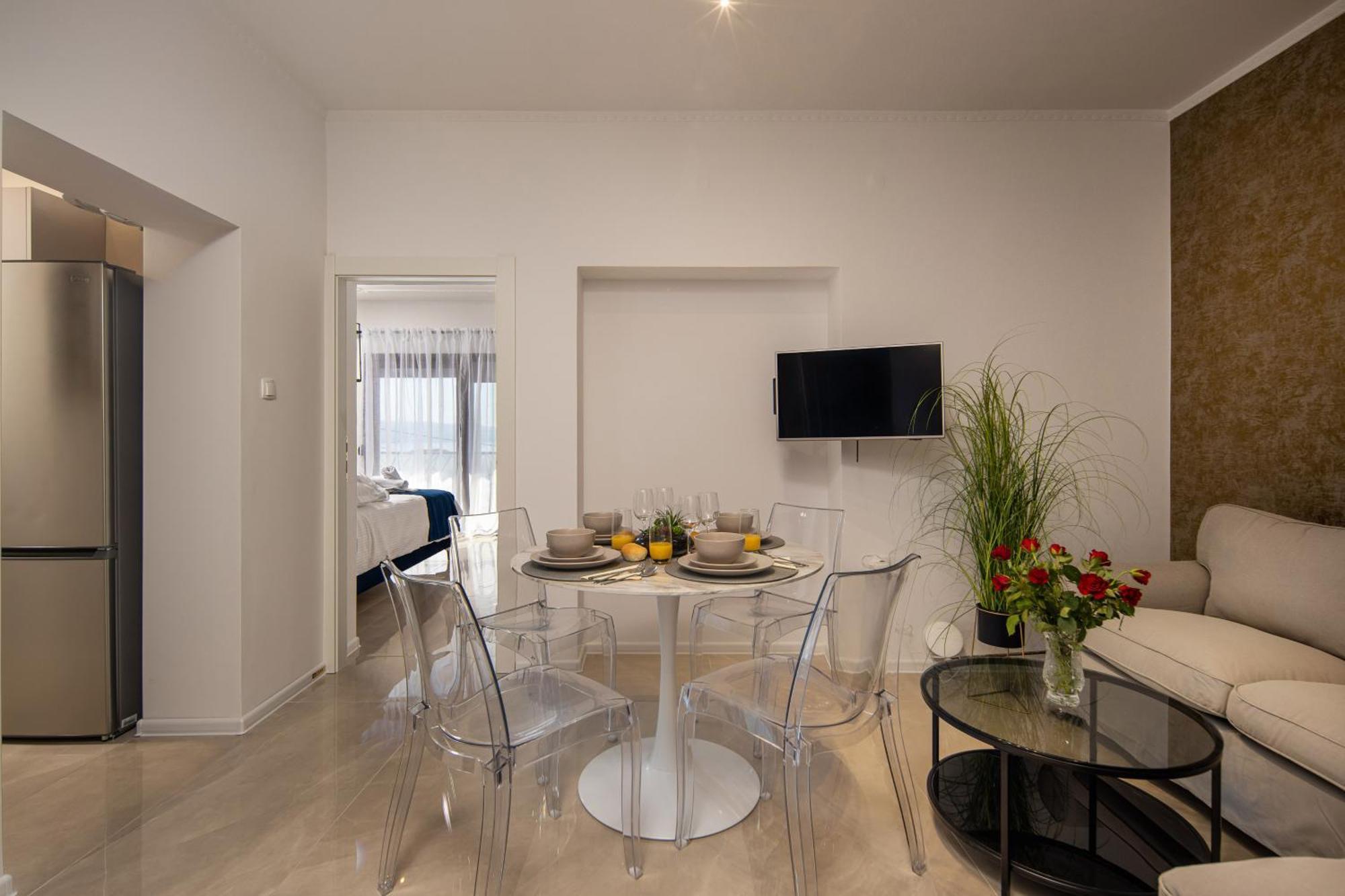 Villa Adriatic, Apartment Rebecca With Heated Swimming Pool, Sew View, Childrens Playground Icici Bagian luar foto